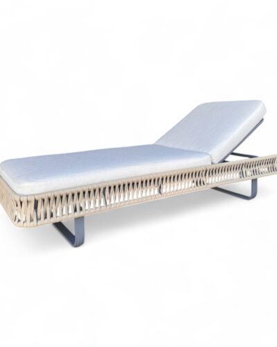 Tumbona indigo de fibra