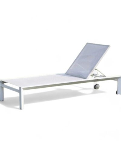 Tumbona de aluminio