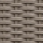 material ratán de fibra plana