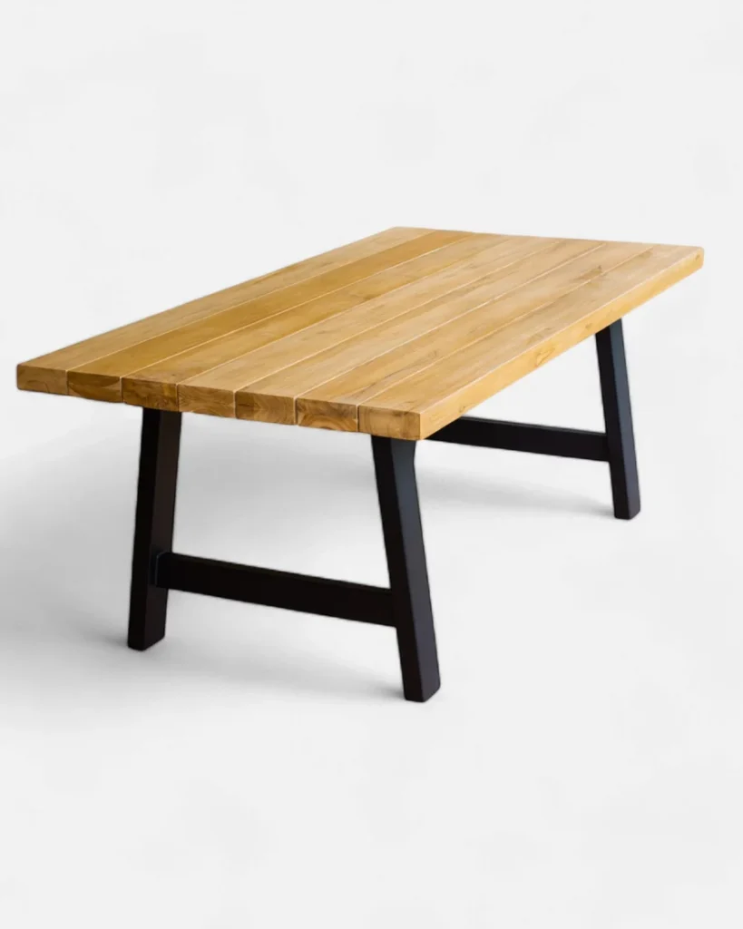 Mesa industrial para jardin