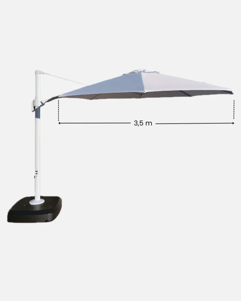 Parasol Excentrico 3,5x3,5