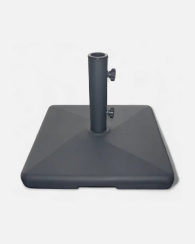 Base para parasol de resina y cemento