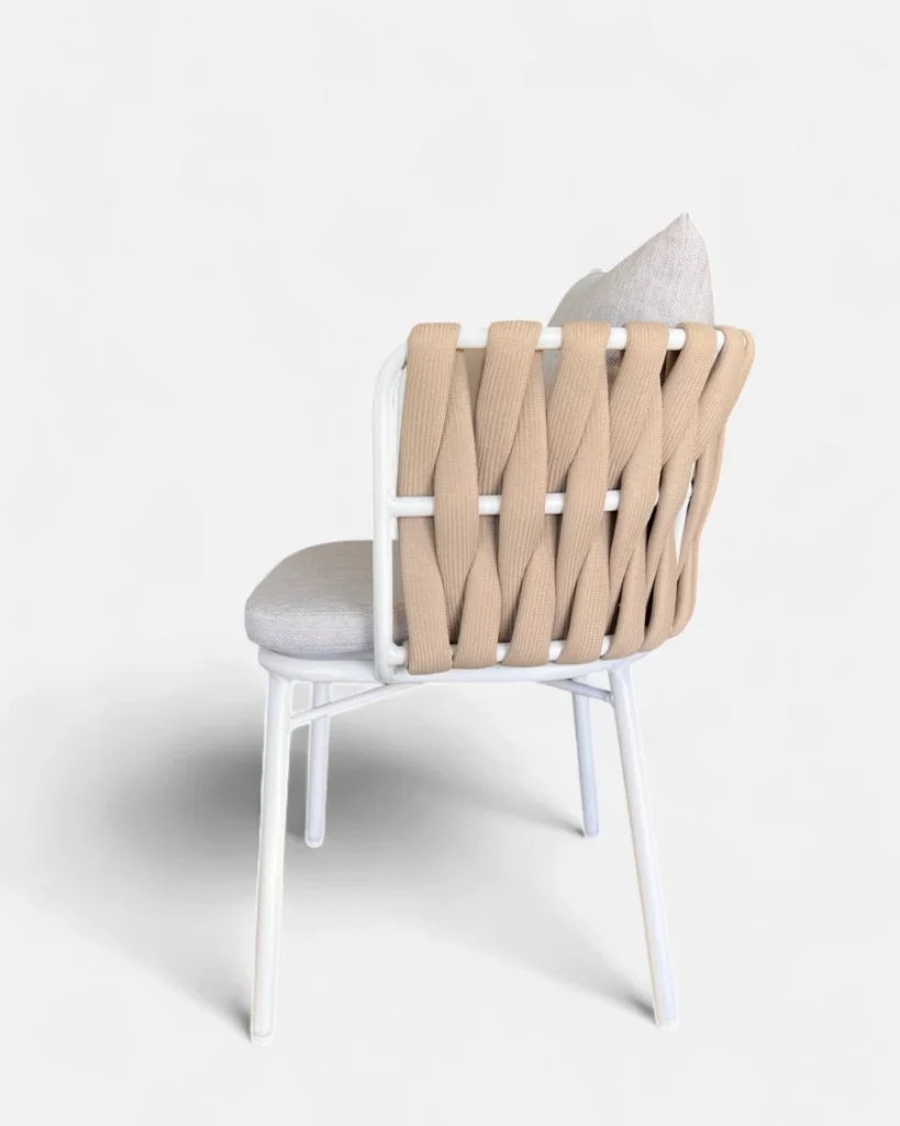 Silla bolt, aluminio y cuerda