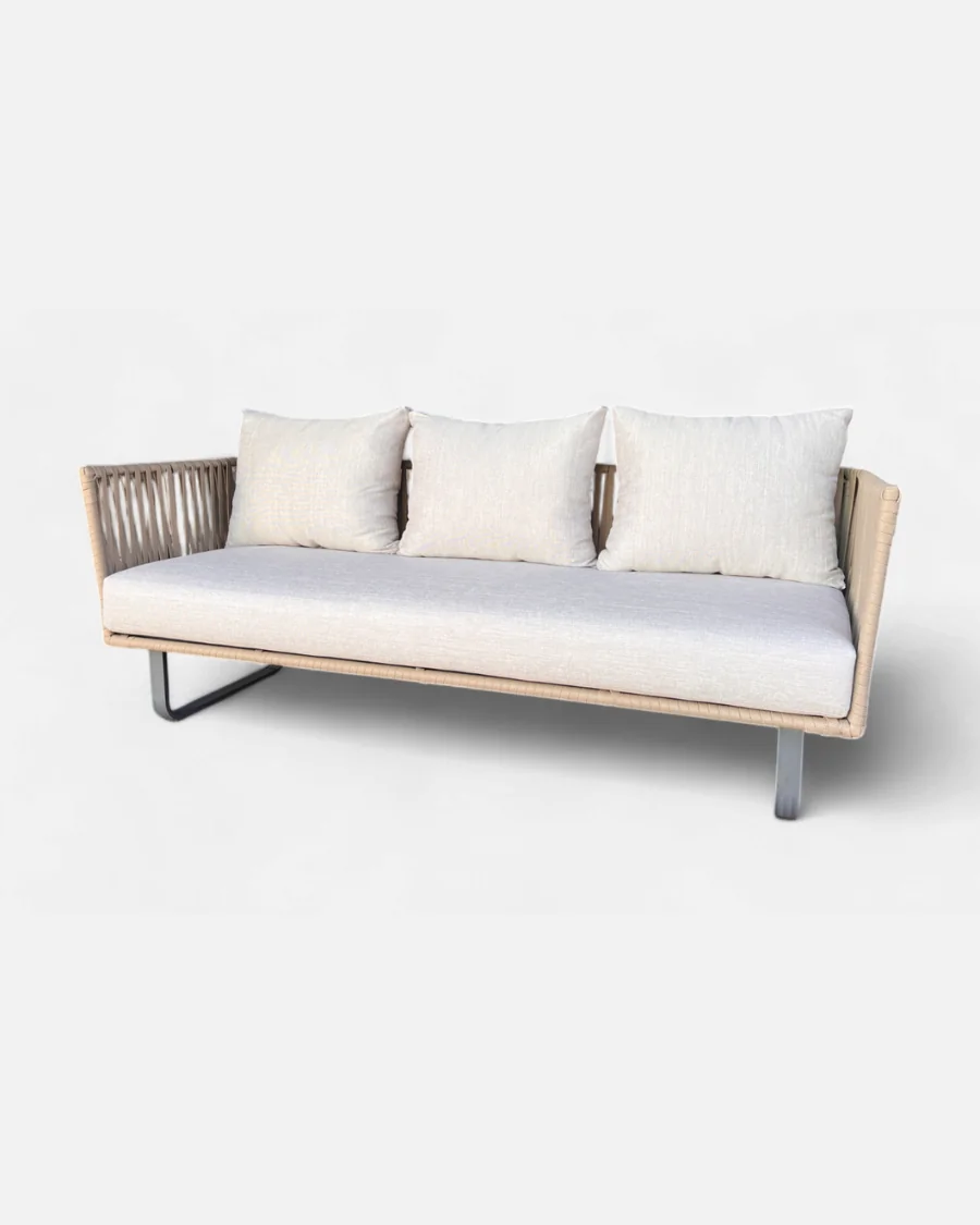 Sofa Indigo exterior de cuerda